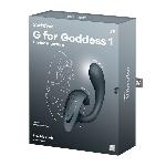 Вагінально-кліторальний вібратор Satisfyer G for Goddess 1 Dark Grey, 2 мотори - мініатюра 8