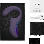Кліторально-вагінальний звуковий стимулятор LELO Enigma WAVE Cyber Purple, 3 типи стимуляції - мініатюра 5
