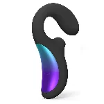 Кліторально-вагінальний звуковий стимулятор LELO Enigma WAVE Black, 3 типи стимуляції - мініатюра 1