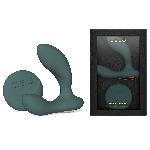 Масажер простати LELO Hugo 2 Remote Green, 2 мотори, дуже потужний, пульт ДК - мініатюра 2