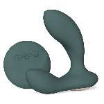 Масажер простати LELO Hugo 2 Remote Green, 2 мотори, дуже потужний, пульт ДК - мініатюра 1