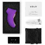 Звуковий стимулятор клітора LELO SONA 2 Travel Purple, тревел-версія, 12 режимів - мініатюра 3