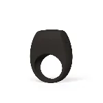 Ерекційне кільце з вібрацією LELO Tor 3 Black, керування зі смартфона - мініатюра 1