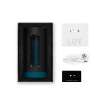 Смарт-мастурбатор LELO F1S V3 XL Teal, збільшений, 2 мотори, 8 режимів, стимуляція звуковими хвилями - мініатюра 3