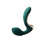 Вібратор-пульсатор з вакуумною насадкою Zalo – Talis G-Spot PulseWave Vibrator Turquoise Green - мініатюра 5