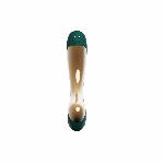 Вібратор-пульсатор з вакуумною насадкою Zalo – Talis G-Spot PulseWave Vibrator Turquoise Green - мініатюра 4