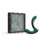 Вібратор-пульсатор з вакуумною насадкою Zalo – Talis G-Spot PulseWave Vibrator Turquoise Green - мініатюра 7