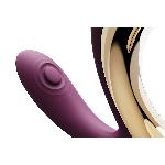 Вібратор-пульсатор з вакуумною насадкою Zalo – Talis G-Spot PulseWave Vibrator Velvet Purple - мініатюра 4