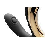 Вібратор-пульсатор з вакуумною насадкою Zalo – Talis G-Spot PulseWave Vibrator Obsidian Black - мініатюра 4