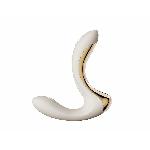 Вібратор-пульсатор з вакуумною насадкою Zalo – Talis G-Spot PulseWave Vibrator Ivory White - мініатюра 3
