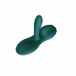 Sit-on-top смарт-вібратор Zalo – Flora Smart Vibrating Pad Turquoise Green, 9 моторів - мініатюра 3