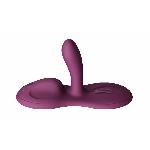 Sit-on-top смарт-вібратор Zalo – Flora Smart Vibrating Pad Velvet Purple, 9 моторів - мініатюра 2