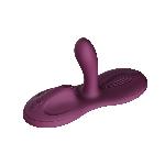 Sit-on-top смарт-вібратор Zalo – Flora Smart Vibrating Pad Velvet Purple, 9 моторів - мініатюра 1