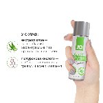 Змазка на водній основі JO H2O Organic Aloe (60 мл), зволожувальний та заспокійливий ефект - мініатюра 3