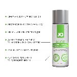 Змазка на водній основі JO H2O Organic Aloe (60 мл), зволожувальний та заспокійливий ефект - мініатюра 2