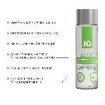 Змазка на водній основі JO H2O Organic Aloe (240 мл), зволожувальний та заспокійливий ефект - мініатюра 3