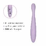 Тонкий кролик-вібратор Svakom Cici+ 2 Lilac, керування зі смартфона, підігрів до 38 °C - мініатюра 8