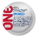 Набір презервативів ONE Tattoo Touch, 100 шт, з рельєфом у вигляді тату, 3 різновиди, паковання-тубус - мініатюра 3