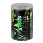 Набір презервативів ONE Glowing Pleasures, 100 шт, світяться в темряві, зі змазкою, паковання-тубус - мініатюра 1