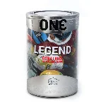 Набір презервативів ONE Legend XL, 100 шт, збільшений розмір, розширення на кінці, паковання-тубус - мініатюра 1