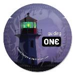 Презерватив ONE Glowing Pleasures, 1 шт, світиться в темряві, зі змазкою - мініатюра 3