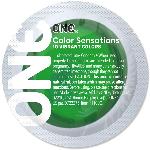 Презерватив ONE Color Sensations ONE with nature, 1 шт, зелений, гладенький, зі змазкою - мініатюра 2