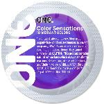 Презерватив ONE Color Sensations Pick ONE, 1 шт, фіолетовий, гладенький, зі змазкою - мініатюра 2