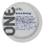 Презерватив ONE Extra Strong, 1 шт, розширена форма, зі змазкою, підходить для анального сексу - мініатюра 1