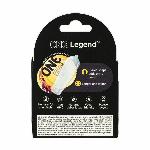 Презервативи ONE Legend XL, 3 шт, збільшений розмір, розширення на кінці, картонне паковання - мініатюра 2