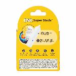 Презервативи ONE Super Studs, 3 шт, з точковим рельєфом, зі змазкою, паковання — картонна коробка - мініатюра 2
