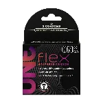 Презервативи ONE Flex Graphene, 3 шт, супертонкі, дуже міцні, картонне паковання - мініатюра 1