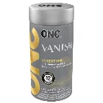 Презервативи ONE Vanish Hyperthin, 12 шт, ультратонкі, зі змазкою, подарункове паковання-тубус - мініатюра 1