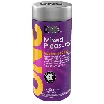 Презервативи ONE Mixed Pleasures, 24 шт, 8 видів, лубрикант у комплекті, подарункове паковання-тубус - мініатюра 1