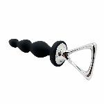 Анальний ланцюжок Adrien Lastic Arrow II Black - мініатюра 4