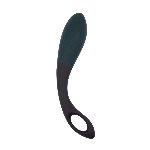 Анальний стимулятор Alive Black Heart Teal Black, макс. діаметр 3,6 см - мініатюра 1