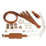 БДСМ-набір LOCKINK Bondage & Restraint Brown Set - мініатюра 8
