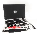 БДСМ-набір LOCKINK Bondage & Restraint Black Set - мініатюра 1