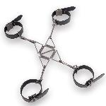 БДСМ-набір LOCKINK Bondage & Restraint Black Set - мініатюра 3