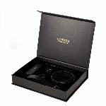 Нашийник з повідцем LOCKINK Tied Collar with Leash Set, чорний, ланцюг зі шкіряною петлею та карабіном - мініатюра 9