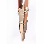 Регульована шльопалка LOCKINK Adjustable Slapper for Impact Play, коричнева, натуральна шкіра - мініатюра 6