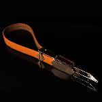 Регульована шльопалка LOCKINK Adjustable Slapper for Impact Play, коричнева, натуральна шкіра - мініатюра 2
