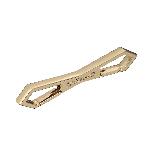Фіксатори для рук та ніг LOCKINK Wristcuffs/Anklecuffs, коричневі, натуральна шкіра - мініатюра 6