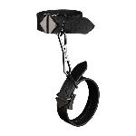 Фіксатори для рук та ніг LOCKINK Wristcuffs/Anklecuffs, чорні, натуральна шкіра - мініатюра 1