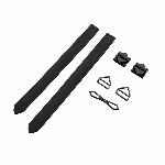 Фіксатори для рук та ніг LOCKINK Wristcuffs/Anklecuffs, чорні, натуральна шкіра - мініатюра 8