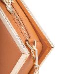 Сумка для секс-іграшок LOCKINK Mysterious Square Kink Bag, коричнева, набір для бондажу в комплекті - мініатюра 6