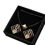 Затискачі для сосків з важкою підвіскою LOCKINK Adjustable Nipple Clamps with Heavy Pendant, під золото - мініатюра 9