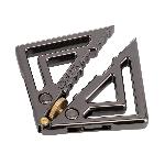 Затискачі для сосків з важкою підвіскою LOCKINK Adjustable Nipple Clamps with Heavy Pendant, під срібло - мініатюра 2