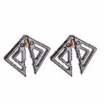 Затискачі для сосків з легкою підвіскою LOCKINK Adjustable Nipple Clamps with Light Pendant, сріблясті - мініатюра 7