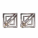 Затискачі для сосків з легкою підвіскою LOCKINK Adjustable Nipple Clamps with Light Pendant, сріблясті - мініатюра 3
