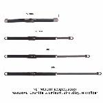 Фіксатор-розпірка LOCKINK Adjustable Spreader Bar Set, чорний, шкіряний, ремені для шиї, рук/ніг - мініатюра 2